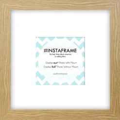 Hot Memorie Frost Oak Instagram Frame 8x8